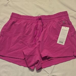 Women's Pink Athletic Shorts
